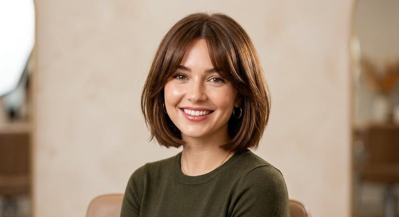 10 Gorgeous Curtain Bang Styles for Short Hair