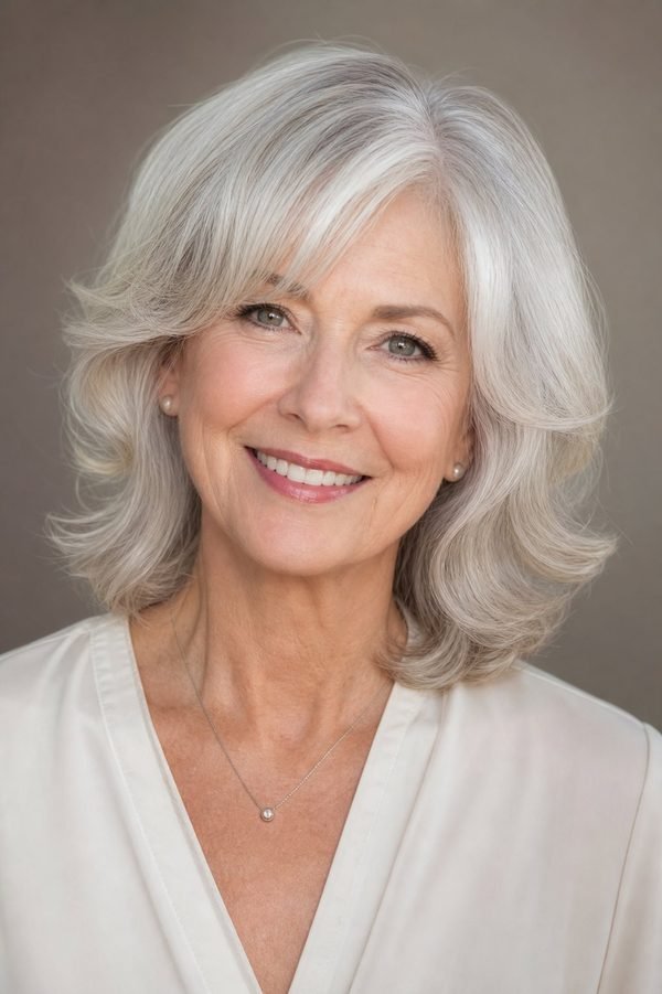 17 Medium Hairstyles for Women Over 60
