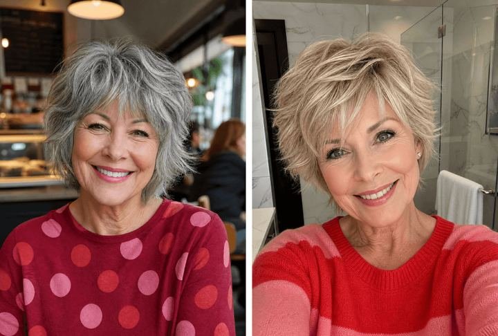 26 Must-See Short Shag Hairstyles for Women Over 60