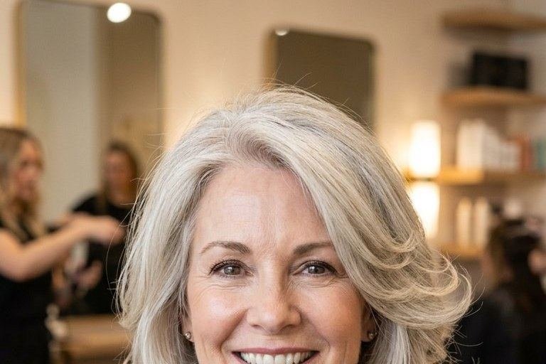 40 Best Layered Haircuts for Thin Hair Over 50